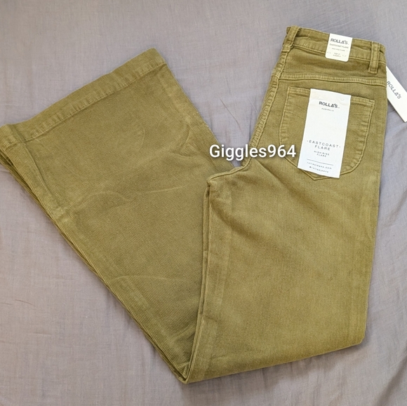 ROLLA'S Pants - Rolla's East Coast Flare Cords Corduroy Pants Jeans